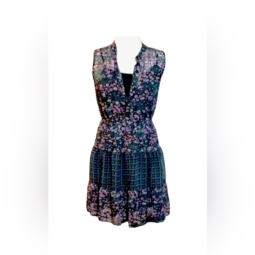 Mossimo Supply Co EUC Mini Floral Dress w/Slip Cami-Liner